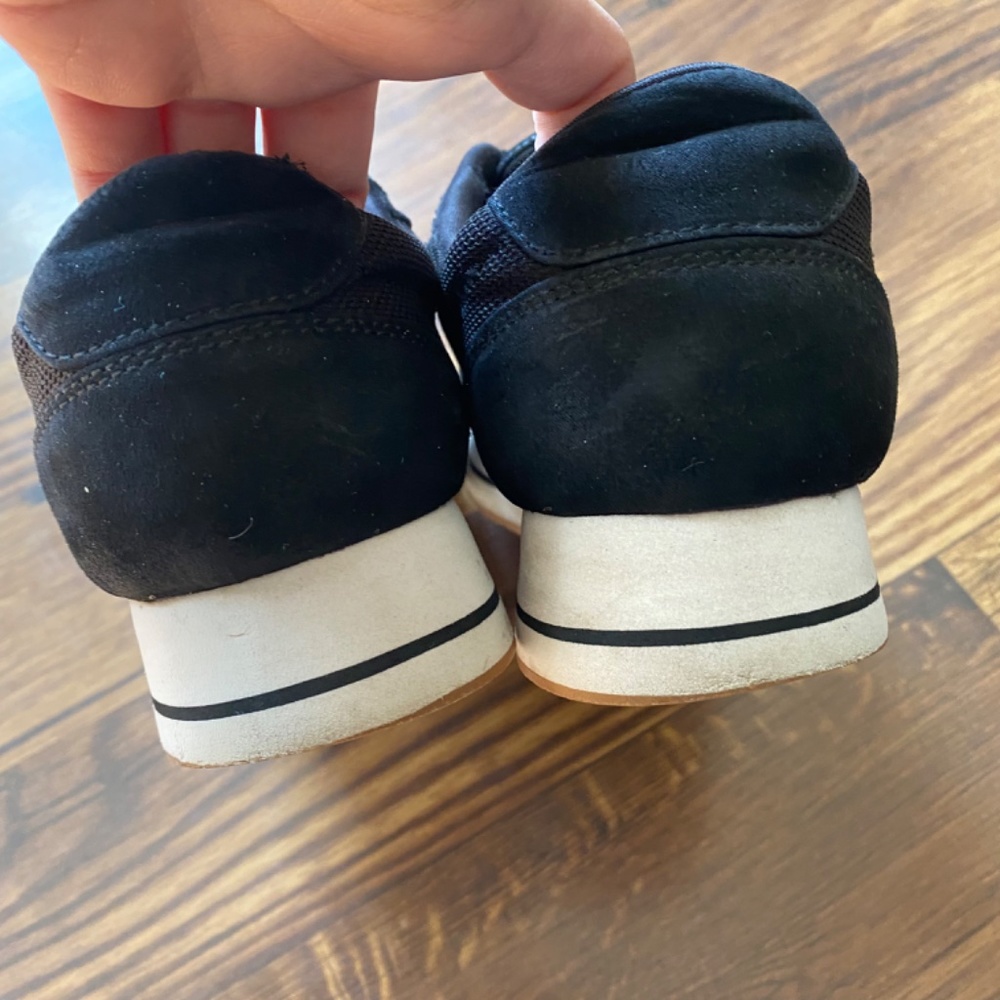 Zara Basic Black Platform Sneaker - image 7